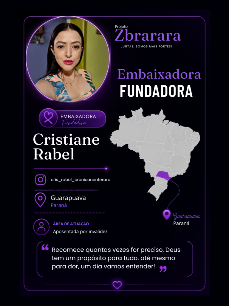 Embaixadora Zbra Rara