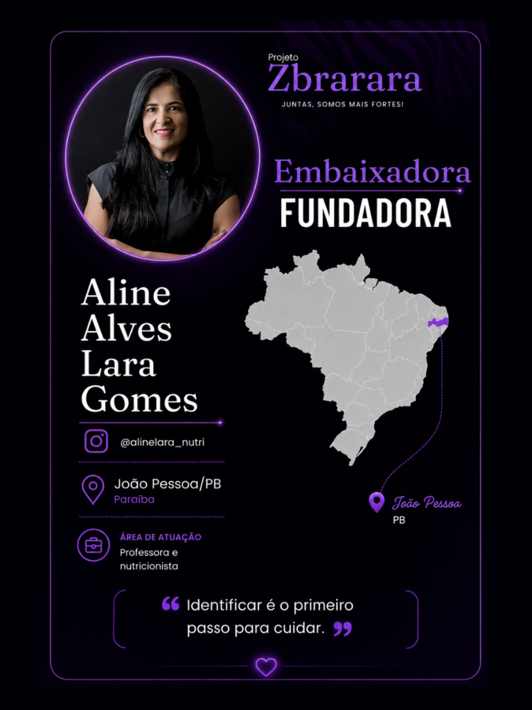 Embaixadora Zbra Rara
