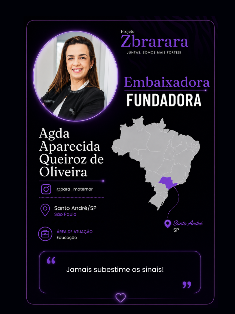 Embaixadora Zbra Rara