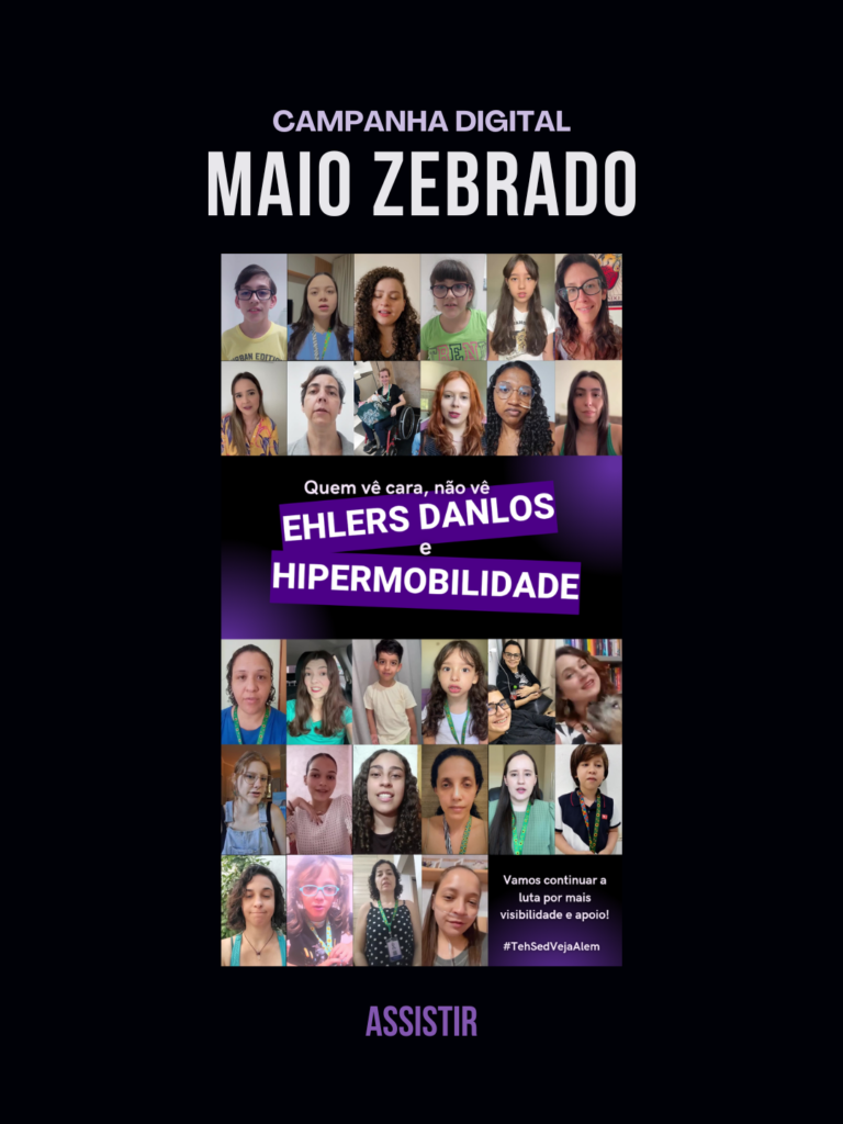 Campanha de conscientização sobre SED e hipermobilidade