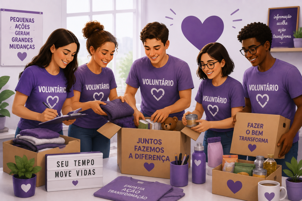 Seja voluntário