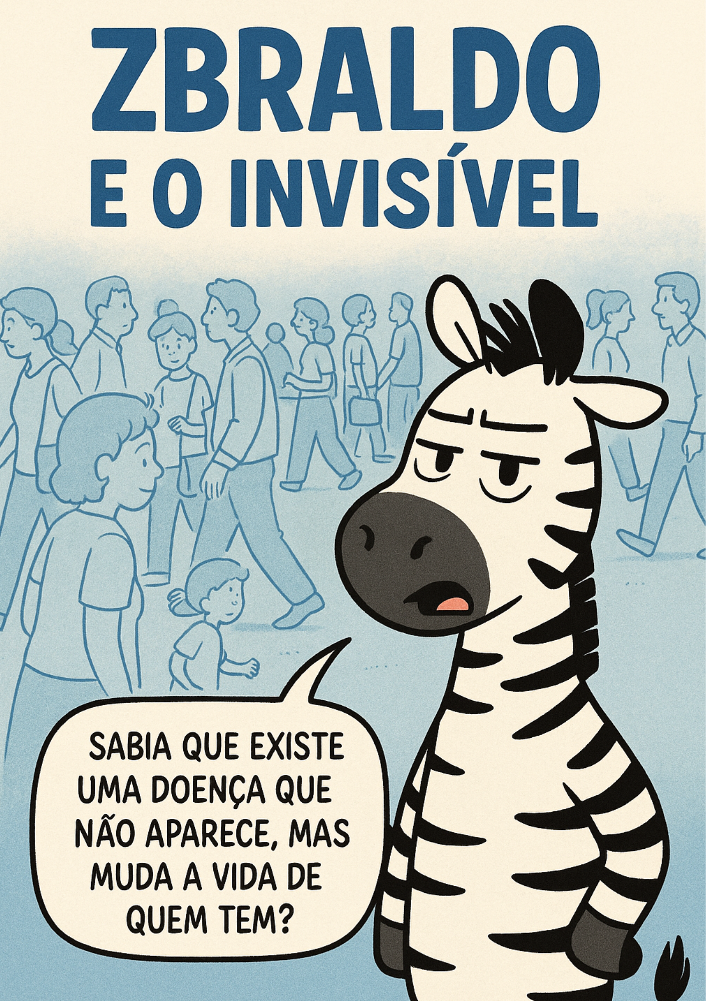 Mini livro Zbra Rara